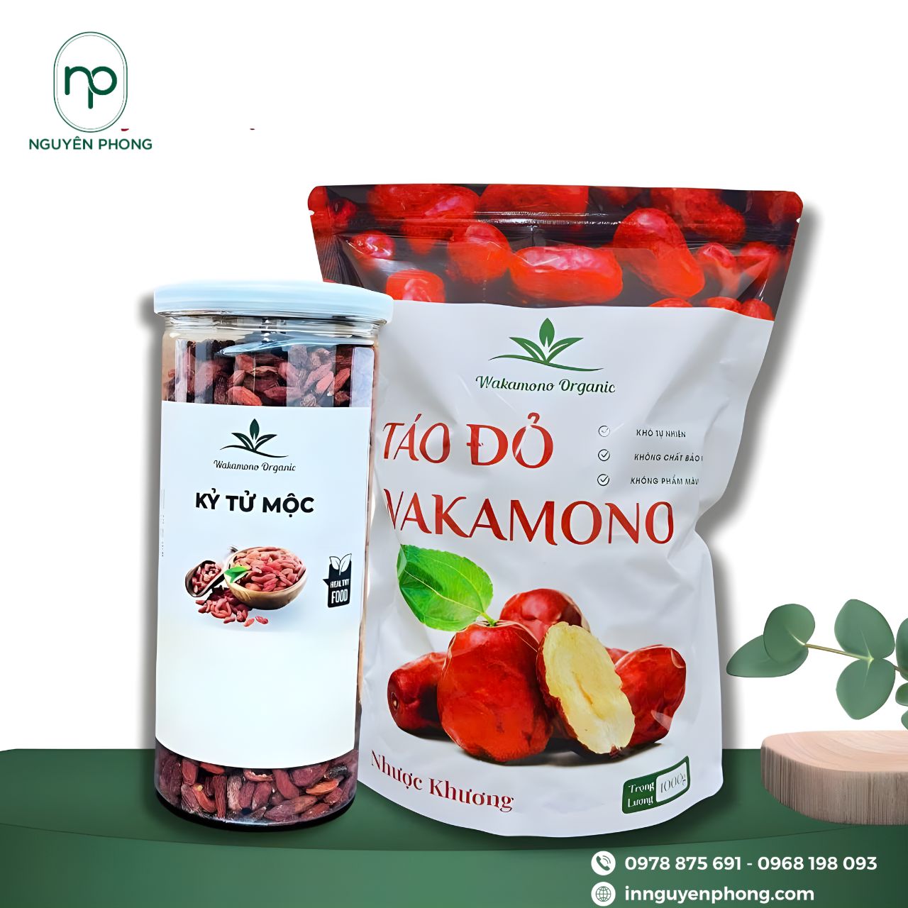 Mẫu tem dán kỷ tử